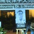 People attend a vigil in Hong Kong in honour of the Chinese doctor who raised the death alert for the coronavirus. The death of Li Wenliang, who had been punished for sounding the alarm about the emergence of this new virus, has unleashed great anger i...