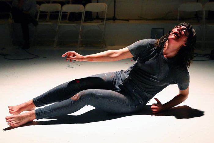 Review: A Choreographer Alone With Her Audience and Death