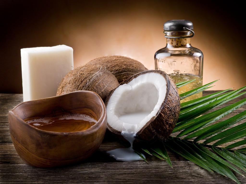 Shea butter and coconut oil