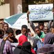 Sudanese citizens protested Tuesday against their relatives allegedly being sent to conflict zones after a UAE based firm hired them as security guards
