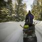 Snowmobiles are popular in Canada but can be dangerous -- a guide died and five French tourists were missing after the group plunged through ice