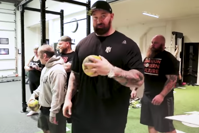 Watch The Mountain Do The Handball Speed Challenge