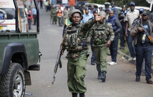 File image of Kenyan security forces on duty