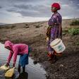 Martha Kasafi and her daughter, refugees from Democratic Republic of Congo, collect water for their crops in Kalobeyei settlement for refugees in  Kenya on October 2, 2019; Independent experts on the Human Rights Committee issued a non-binding ruling i...