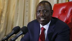 File image of DP William Ruto
