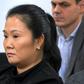 Keiko Fujimori is pictured during a court hearing in Lima in October 2018 in a handout picture released by the Peruvian Judiciary