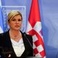 Incumbent Kolinda Grabar-Kitarovic is Croatia's first female president