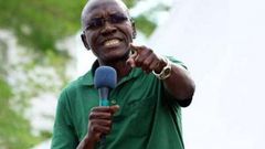 Former Kakamega Senator Boni Khalwale.