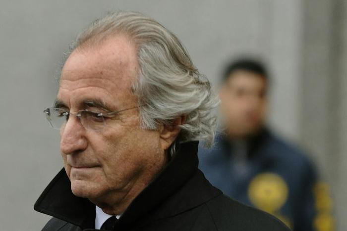 The Ponzi scheme of Bernie Madoff, pictured in 2009, was revealed during the 2008 financial crisis and resulted in many investors losing their savings