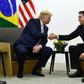 Brazil's President Jair Bolsonaro says he has a direct line to US President Donald Trump