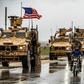 Mike Pompeo said Washington was leading a multinational effort to defeat the Islamic State jihadist group