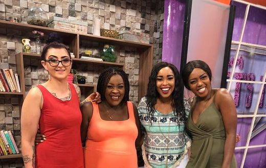 Ebru TV presenter shows off her full body tattoo (Photos)