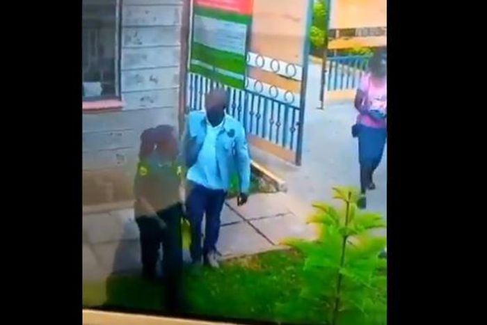 Viral CCTV clip of female guard being assaulted at Komarock Phase 5A causes uproar