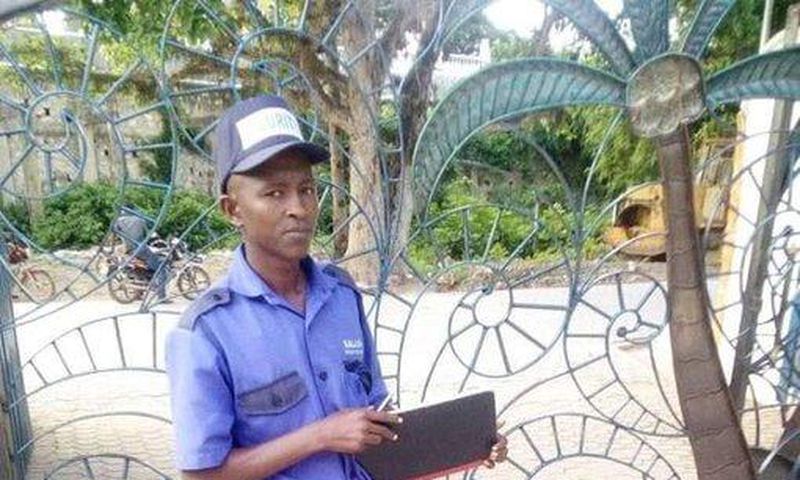 Babu Owino is looking for this security guard