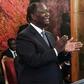 Ivory Coast president Alassane Ouattara (pictured August 2019) said if his historic rivals "decide to be candidates, then I will be a candidate" as well