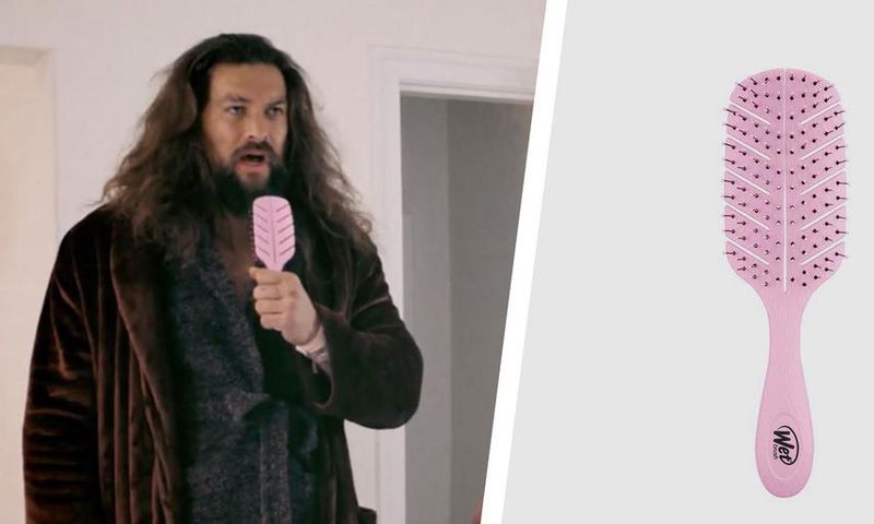 Get Momoa’s Eco-Friendly Pink Hair Brush
