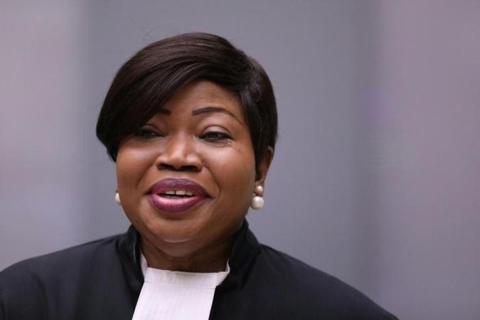 Prosecutor Fatou Bensouda says the International Criminal Court has information on the locations of three Libyan fugitives, including one of former dictator Moamer Kadhafi's sons