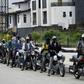 Regular motorcycle taxis involve rides without helmets for either driver or passenger