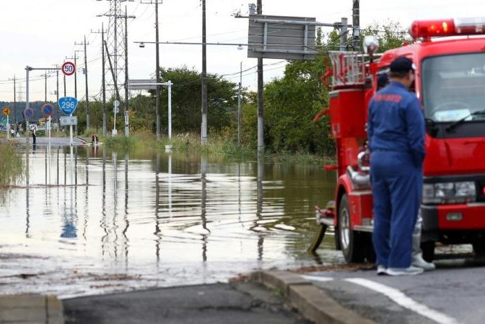 The heavy rain comes just two weeks after a major typhoon hit the region