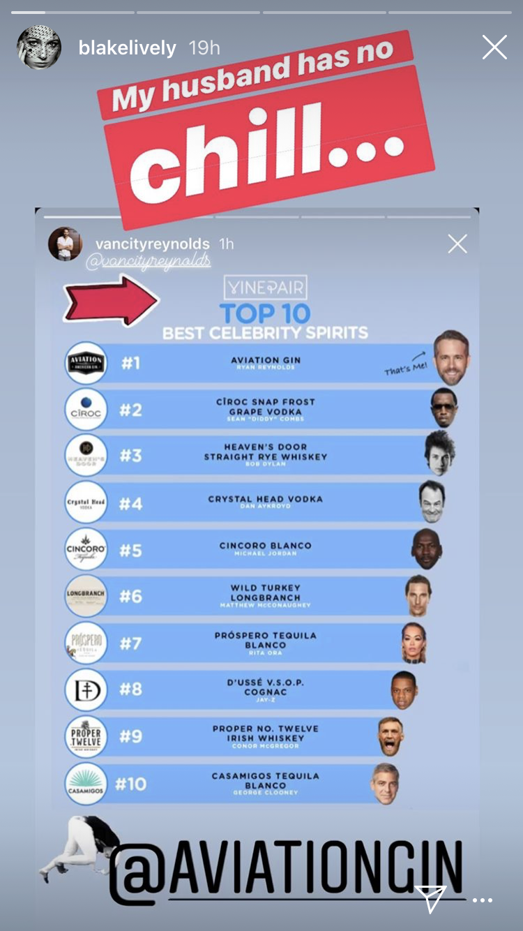 Blake Lively Trolled Ryan Reynolds After Bragging