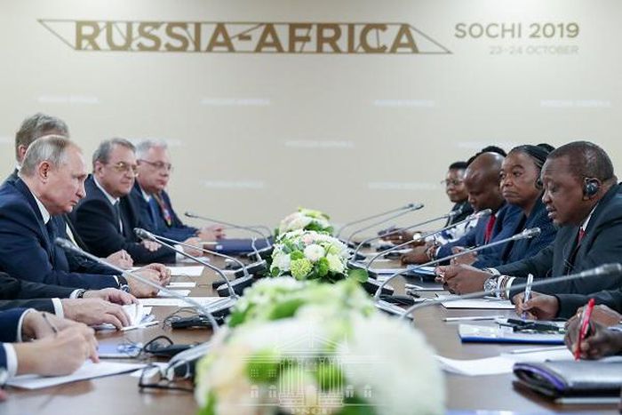Presidents Uhuru Kenyatta, Vladimir Putin form Russia-Kenya business council during Sochi meet