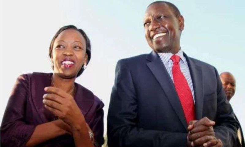 File image of DP Ruto with his wife Rachel Ruto