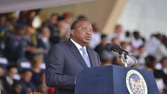 File image of President Uhuru Kenyatta