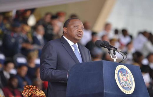 File image of President Uhuru Kenyatta