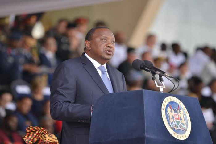 File image of President Uhuru Kenyatta
