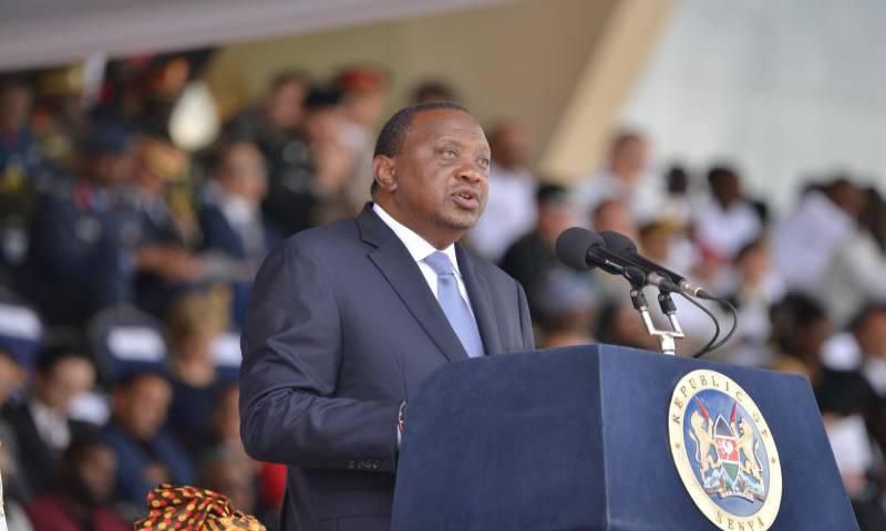 File image of President Uhuru Kenyatta