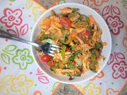 Recipe with a Pulselive Twist: Kenyan sautéed veggie salad with seasoned shredded chicken