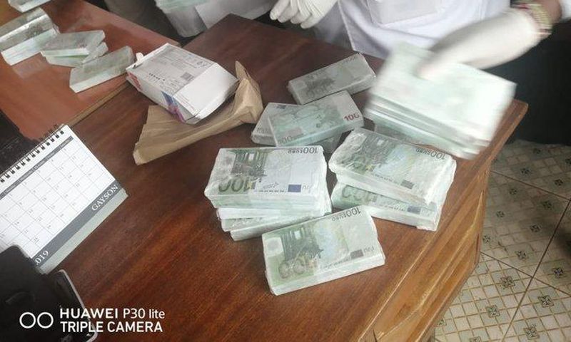 102 million in Fake Euros found in a house in Githurai