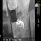 A thermal image taken from a helicopter shows suspects being tracked as part of an anti-Mafia operation in Sicily
