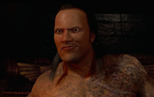 A YouTuber Just Fixed The Rock's Awful CGI Face
