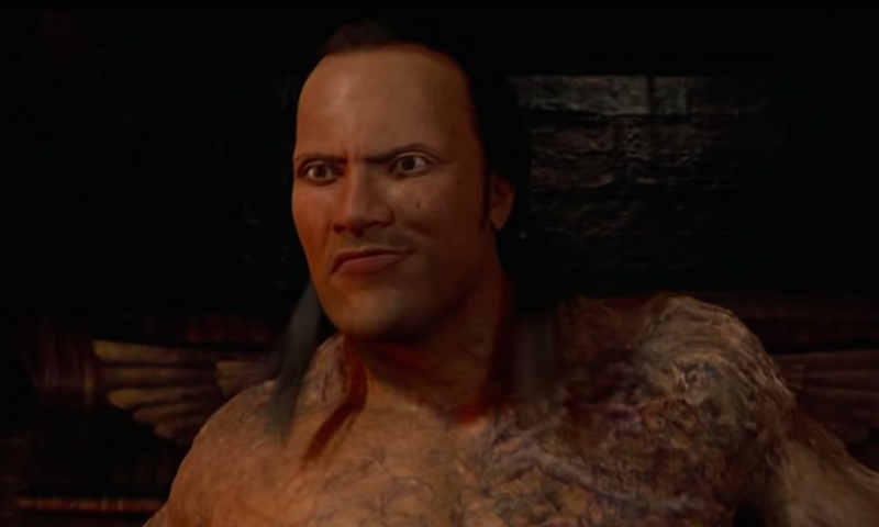 A YouTuber Just Fixed The Rock's Awful CGI Face