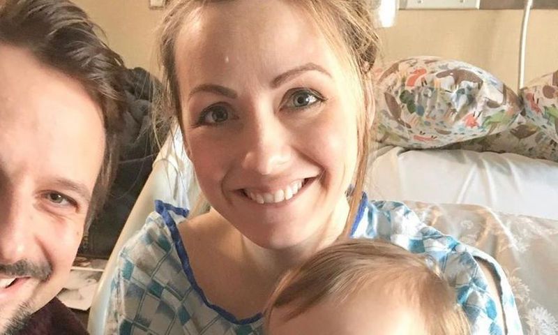 Carly Waddell Helped Deliver Her Second Child