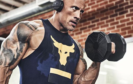 The Rock's Arm Day Workout Makes You Work Smarter