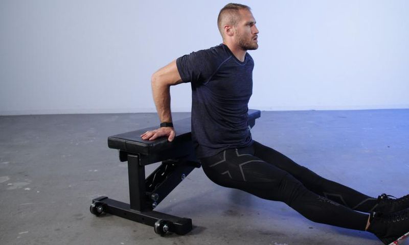Bench Dips Can Blow Up Your Triceps