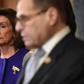 US Speaker of the House Nancy Pelosi stood alongside House Judiciary Chairman Jerry Nadler as the Democrats announced articles of impeachment against  US President Donald Trump
