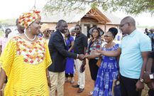 DP Ruto when he toured Taita Taveta county and held talks at his vast ranch