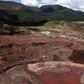 Aerial view of Brazilian mining multinational Vale at the Corrego do Feijao mine where the collapse of a tailings dam January 25, 2019 killed 270 people
