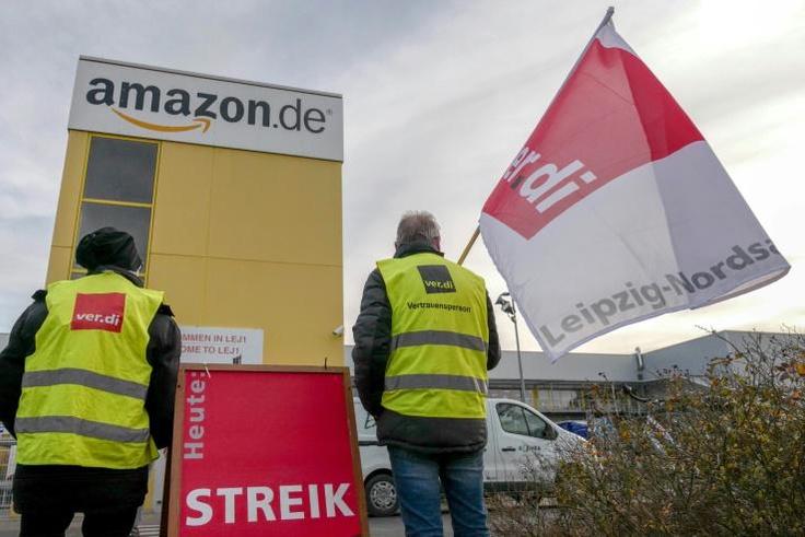Amazon has been hit by repeated strikes in Germany and other countries in recent years, including last year's "Black Friday" event -- but the firm said most of its 13,000 employees in 13 German logistics centres would be working "as normal"