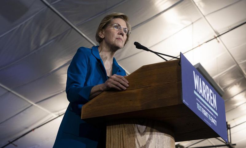 Warren Says Bloomberg Shouldn't Be Nominee, Citing Redlining Remarks