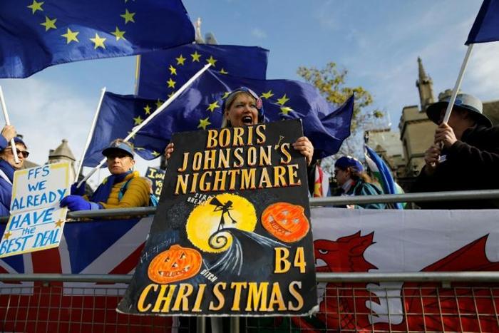 Pro-EU campaigners breathed a sigh of relief that Britain has been given a stay of execution to avoid a Halloween Brexit nightmare