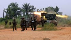 The Democratic Republic of Congo army has been carrying operations against the ADF militia
since October