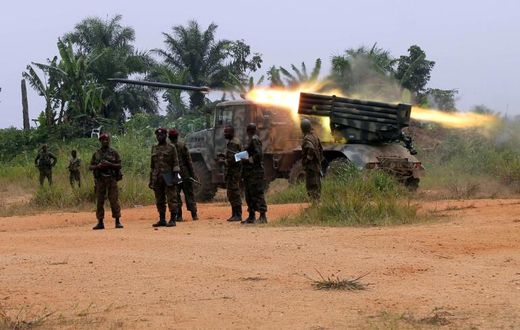 The Democratic Republic of Congo army has been carrying operations against the ADF militia
since October