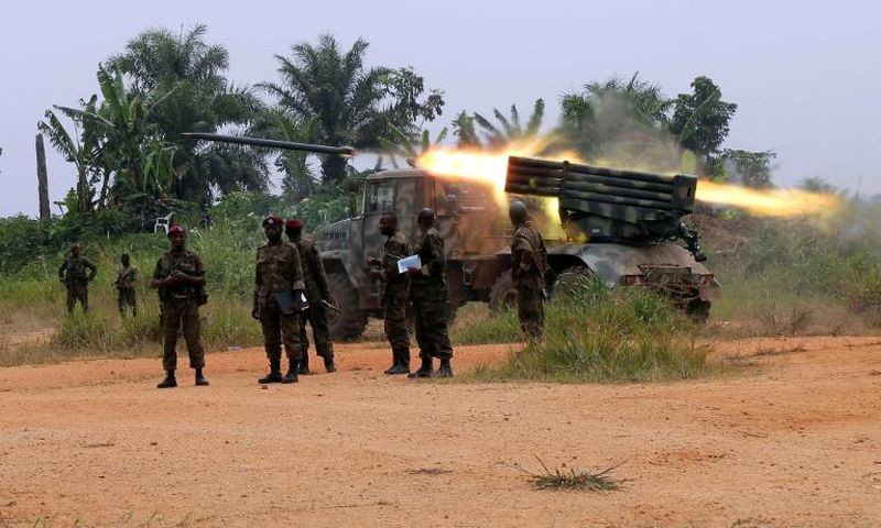 The Democratic Republic of Congo army has been carrying operations against the ADF militia
since October