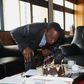 File image of President Uhuru Kenyatta celebrating his 55th birthday.October 26 2019 marked his 58th birthady