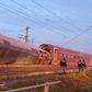 The Milan-Salerno train was en route to Bologna when it came off the tracks