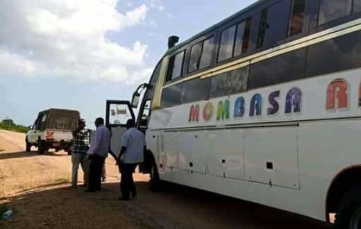 Raymond Juma - driver of Lamu bus narrates how he saved lives after Police run away from Al shabab